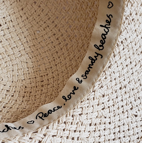 Stylish Floppy Straw Sun Hat - Picture 6 of 8